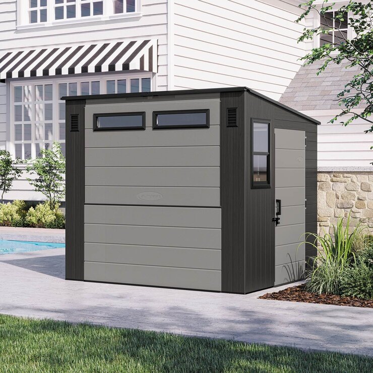 Suncast 8ft 3" x 7ft 4" (2.5 x 2.2m) Cabana Bar Shed Suncast 8ft 3" x 7ft 4" (2.5 x 2.2m) Cabana Bar Shed