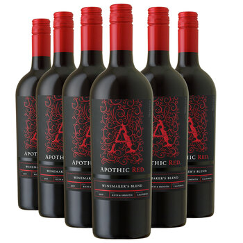 Apothic Red Wine 2019, 6 x 75cl