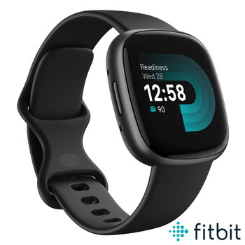FitBit Versa 4 Smart Watch in Black/Graphite