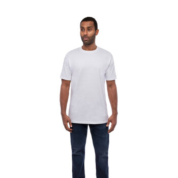 Kirkland Signature Men's Cotton Crewneck White T-Shirt, 6 Pack in Medium