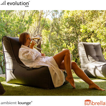 Ambient Lounge Evolution Lounger Outdoor Bean Bag in 4 Colours