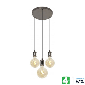 4lite WiZ Smart LED 3-Way Circular Pendant