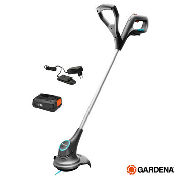 Gardena EasyCut Grass Trimmer with 18V (2.5Ah) Li-ion Battery + Charger