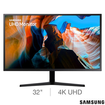 Samsung UJ590 32 Inch 4K Ultra HD 60Hz VA Monitor, LU32J590UQPXXUXU