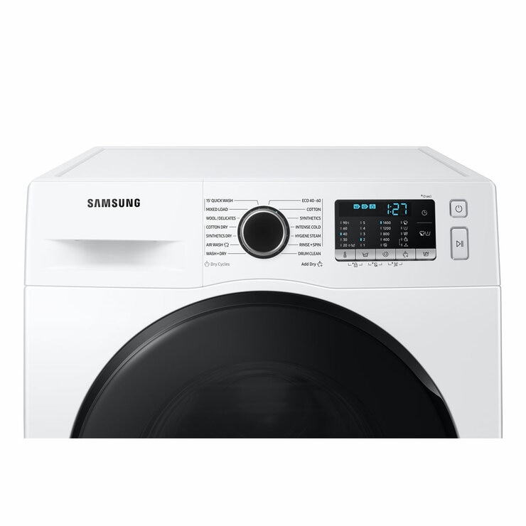 Samsung Series 5 WD80TA046BE/EU, 8kg/5kg, 1400rpm, Washer Dryer, E Rated in White Samsung Series 5 WD80TA046BE/EU, 8kg/5kg, 1400rpm, Washer Dryer, E Rated in White