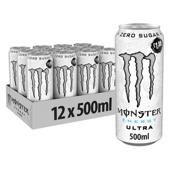 Monster Zero Sugar Energy Ultra PMP £1.39, 12 x 500ml