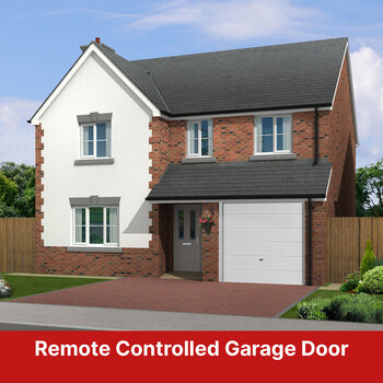 Cardale Haven Single Garage Door Retractable with Motor and Installation in 3 Colours