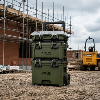 BUNKER 3 Piece Load-Up Wheeled Stacking Tool Storage System BUNKER 3 Piece Load-Up Wheeled Stacking Tool Storage System
