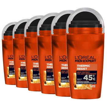 L'Oreal Men Expert Thermic Resist Roll On, 6 x 50ml