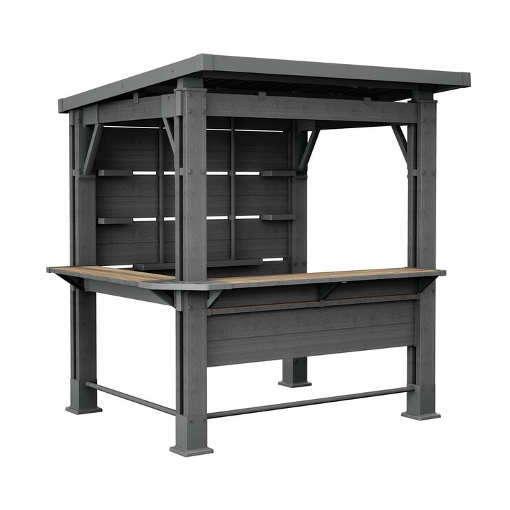 Keter Bar Gazebo 7ft 5" x 6ft 5" (2.3 x 2m) Keter Bar Gazebo 7ft 5" x 6ft 5" (2.3 x 2m)