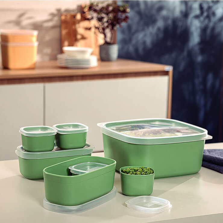 Tramontina Food Storage Set, 7 Piece in 2 Colours Tramontina Food Storage Set, 7 Piece in 2 Colours