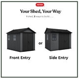 Keter Newton Plus 9ft 5" x 7ft 6" (2.9 x 2.3m) Storage Shed in 2 Configurations Keter Newton Plus 9ft 5" x 7ft 6" (2.9 x 2.3m) Storage Shed in 2 Configurations