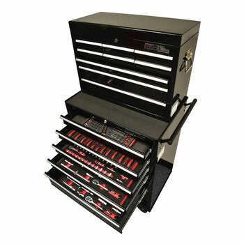 Hilka 186 Piece EVA Kit in HD Pro+ 15-Drawer Chest and Trolley Hilka 186 Piece EVA Kit in HD Pro+ 15-Drawer Chest and Trolley