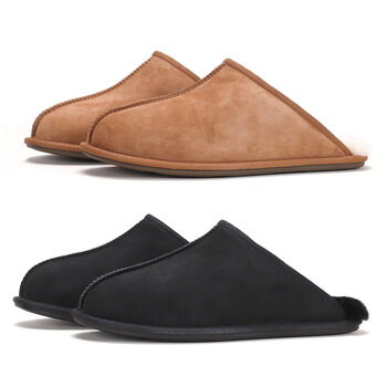 Kirkland Signature Men's Shearling Slipper in 2 Colours and 6 Sizes