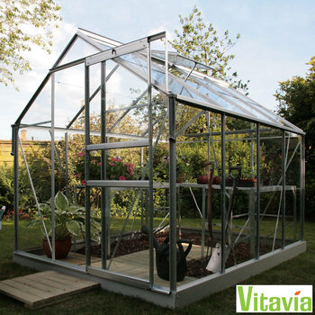 Vitavia Vermont 5000 6ft 2" x 8ft 5" (2 x 2.6m) Greenhouse Package