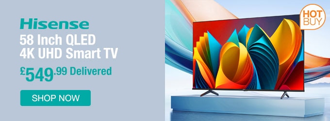  Hisense 58 4K UHD QLED TV