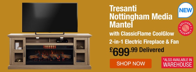 Tresanti Nottingham Media Mantel