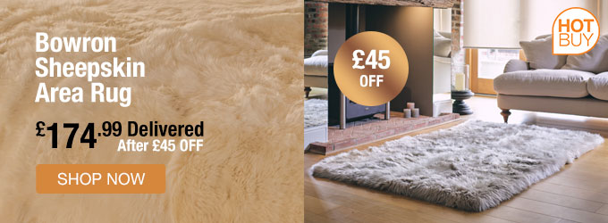 Bowron Sheepskin Area Rug