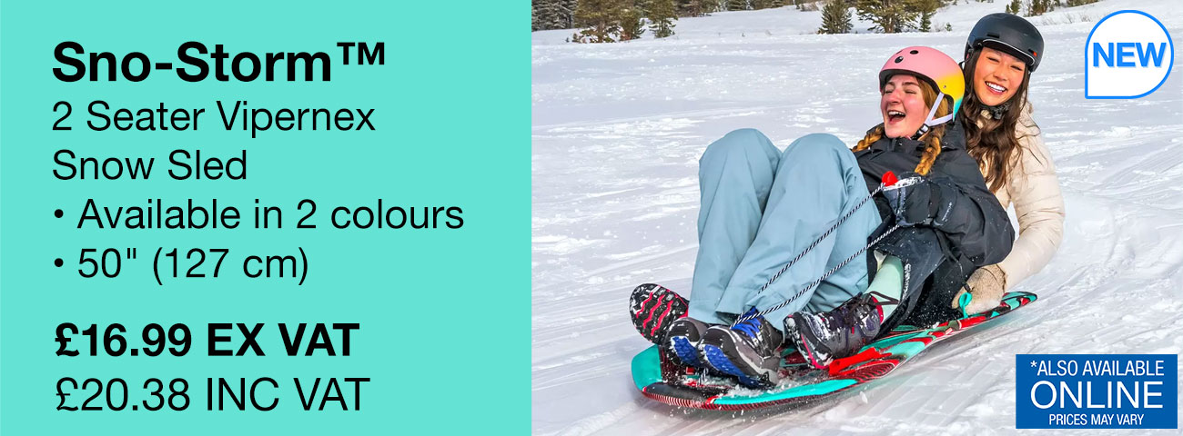 Sno-Storm™ 50 Inch (127 cm) 2 Seater Vipernex Snow Sled