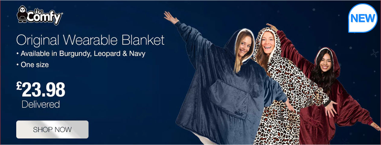 comfy original wearable blanket