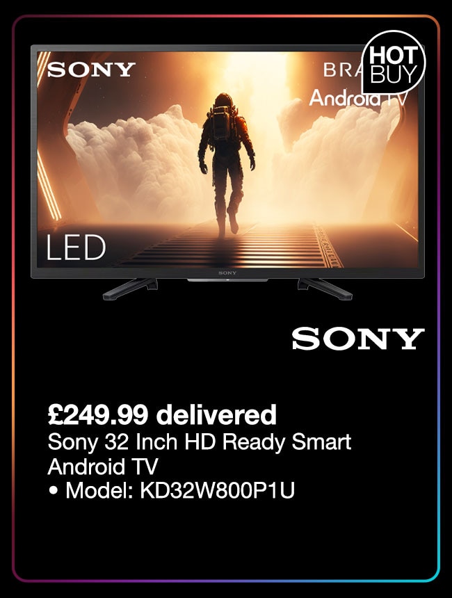 Sony 32 Inch HD Ready Smart Android TV