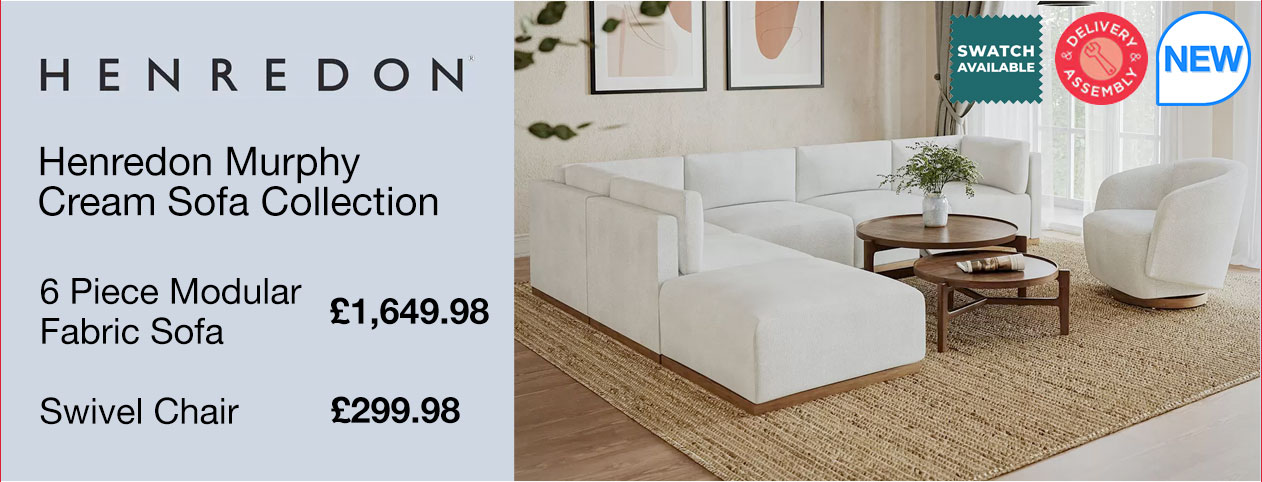 henredon murphy cream sofa