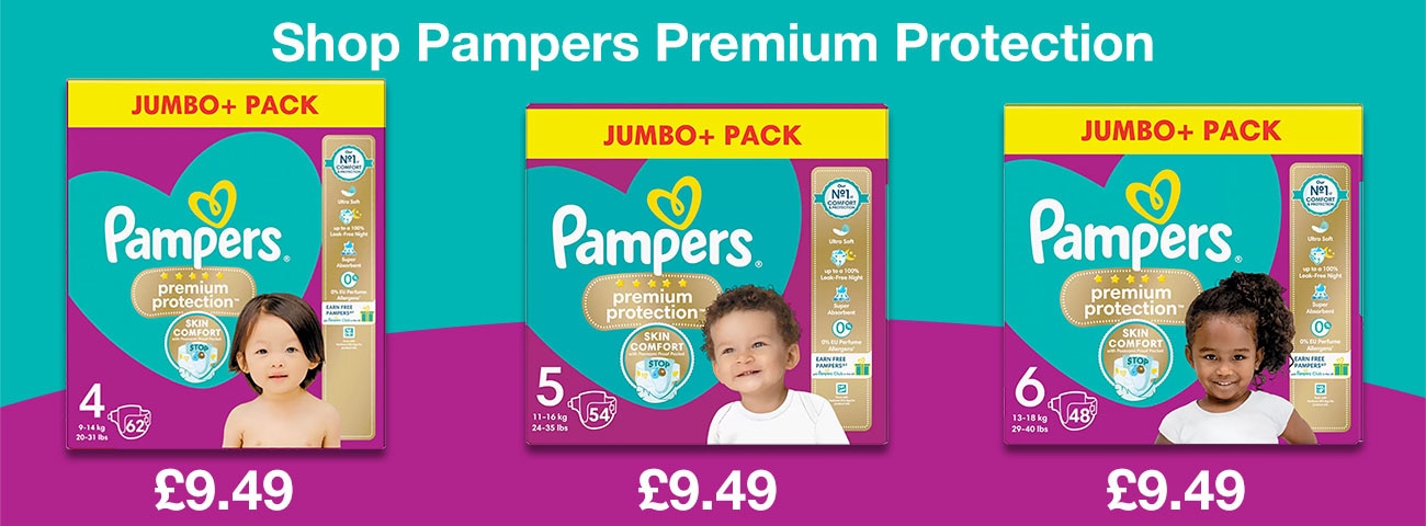 pampers premium protection