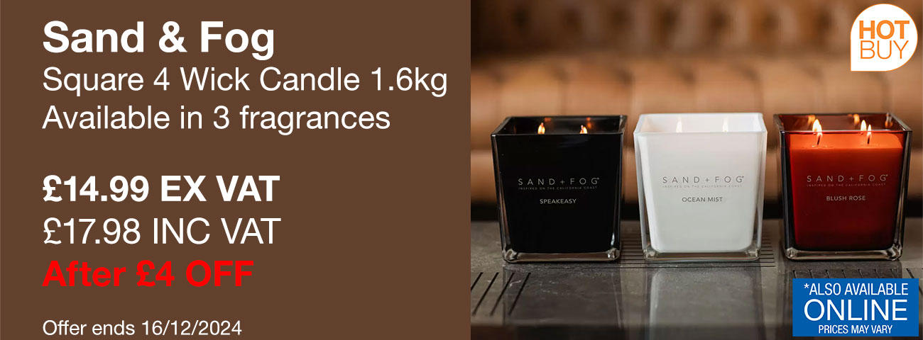 sand fog candle