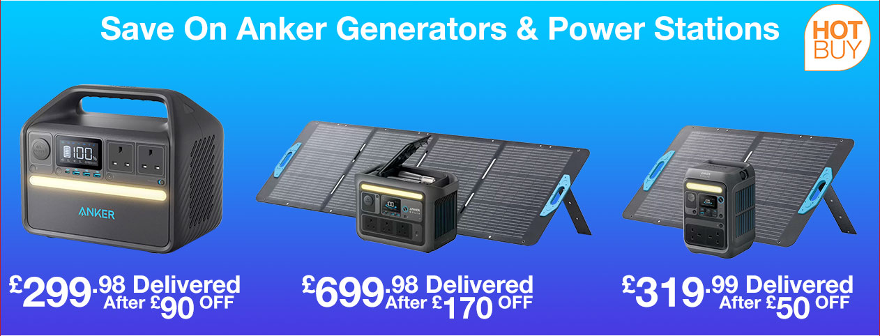 save on anker generators and power stations