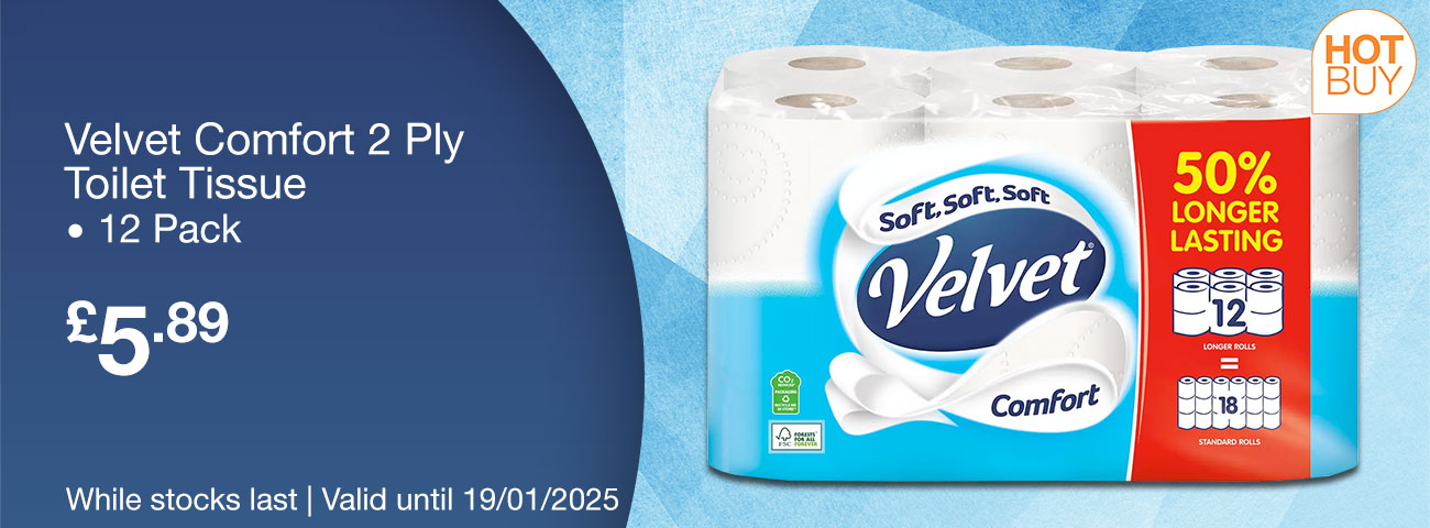 velvet comfort 2 ply toilet tissue