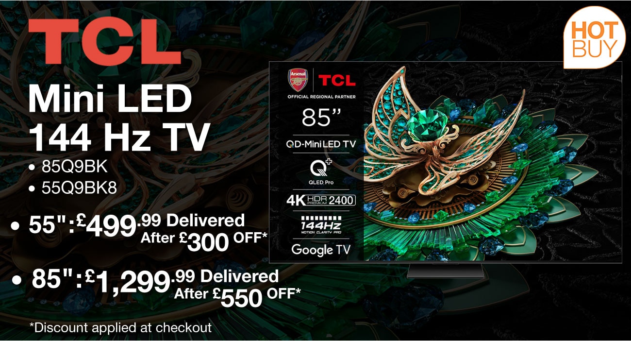 TCL Mini Led 144 Hz TV