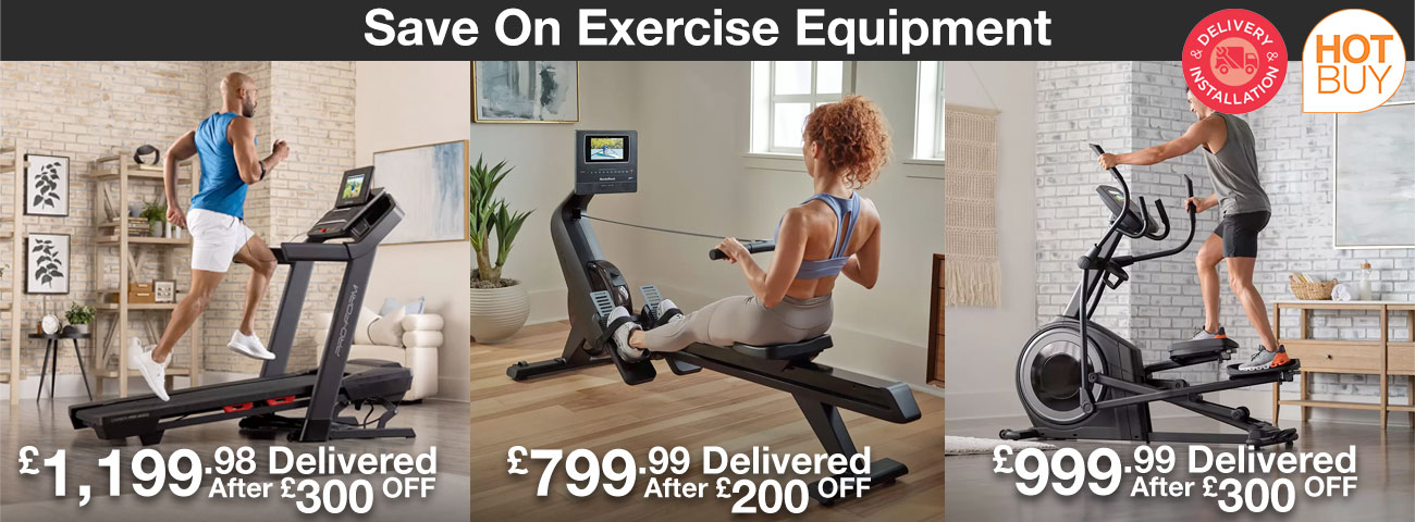 save on exercise equipment