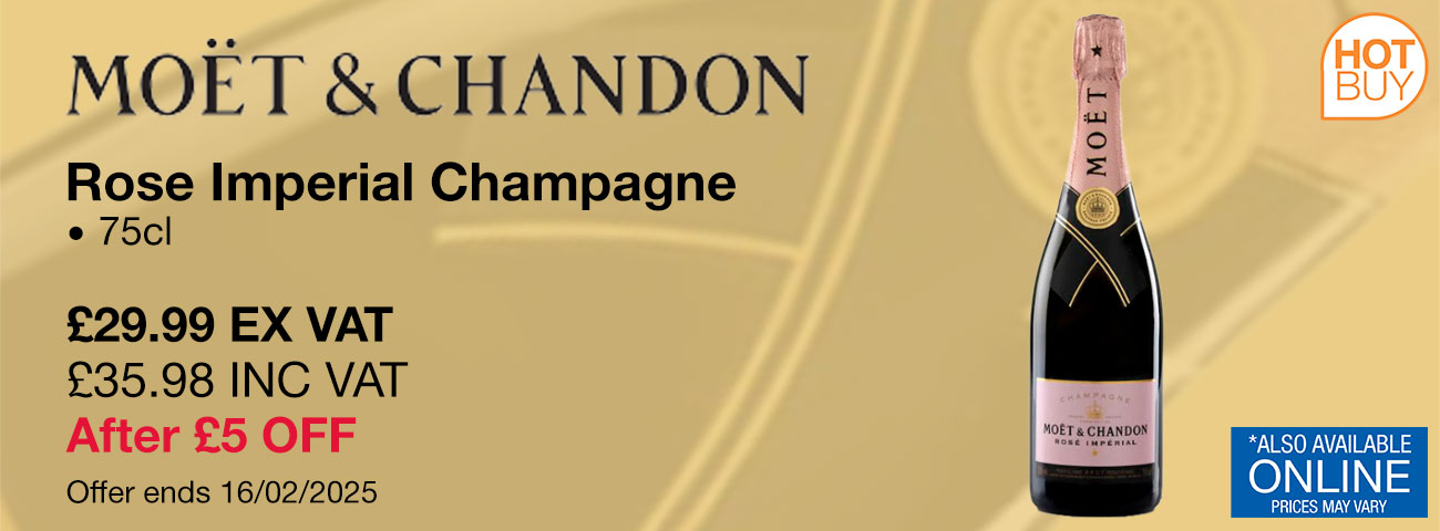 Moët & Chandon Rose Imperial Champagne