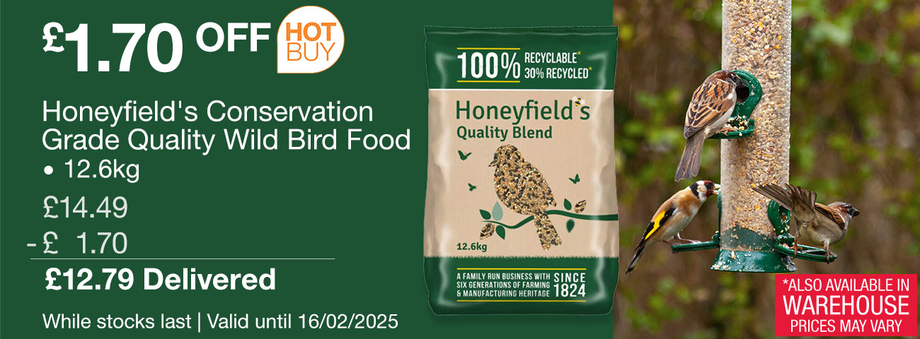 honeyfields bird food