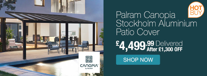 Palram Canopia Stockholm Aluminium Patio Cover