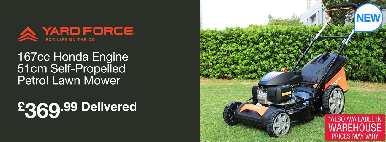 yard force honda engine lawn mower