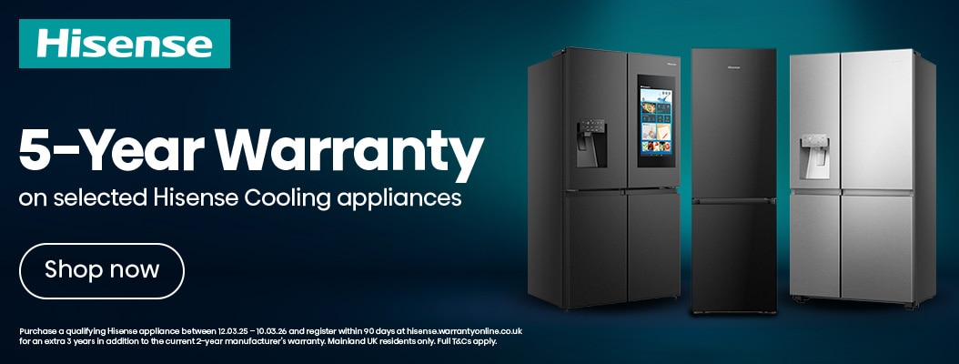 Hisense Refrigeration 5 Year Warranty