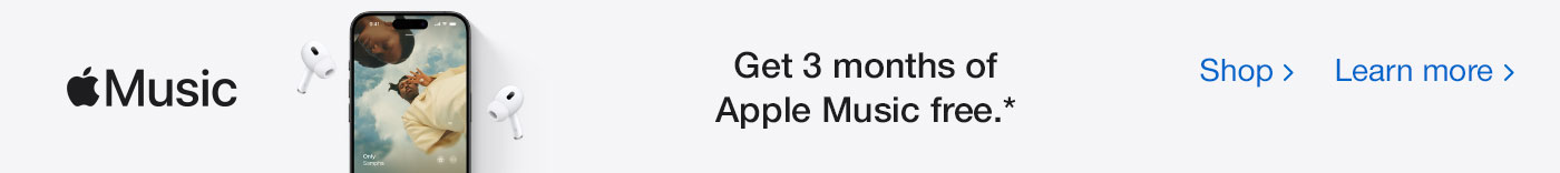 Apple Music Promo Banner