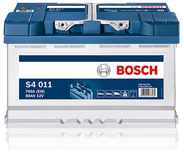 Batería de coche start stop AGM 60Ah 680 A EN Bosch S5A05