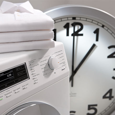 Miele Laundry - You can't clean faster than this