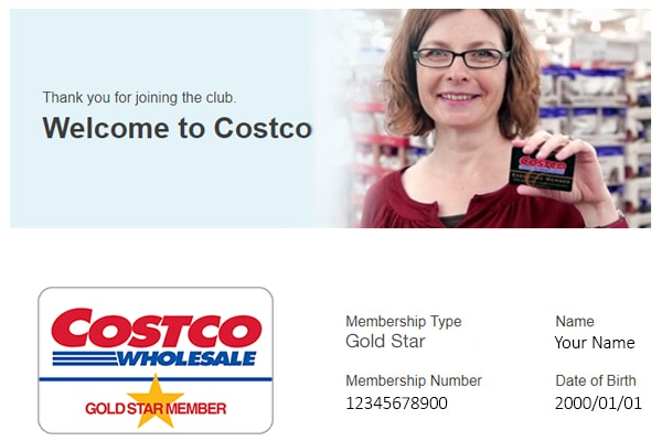 How to get a costco store membership card