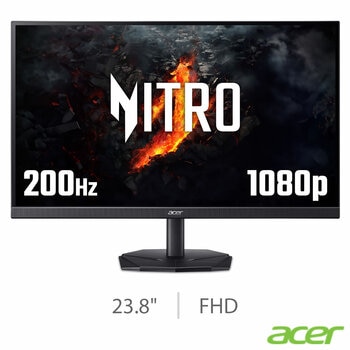 Acer Nitro KG1, 23.8 Inch Full HD 200Hz IPS Gaming Monitor, UM.QX1EE.104 Acer Nitro KG1, 23.8 Inch Full HD 200Hz IPS Gaming Monitor, UM.QX1EE.104