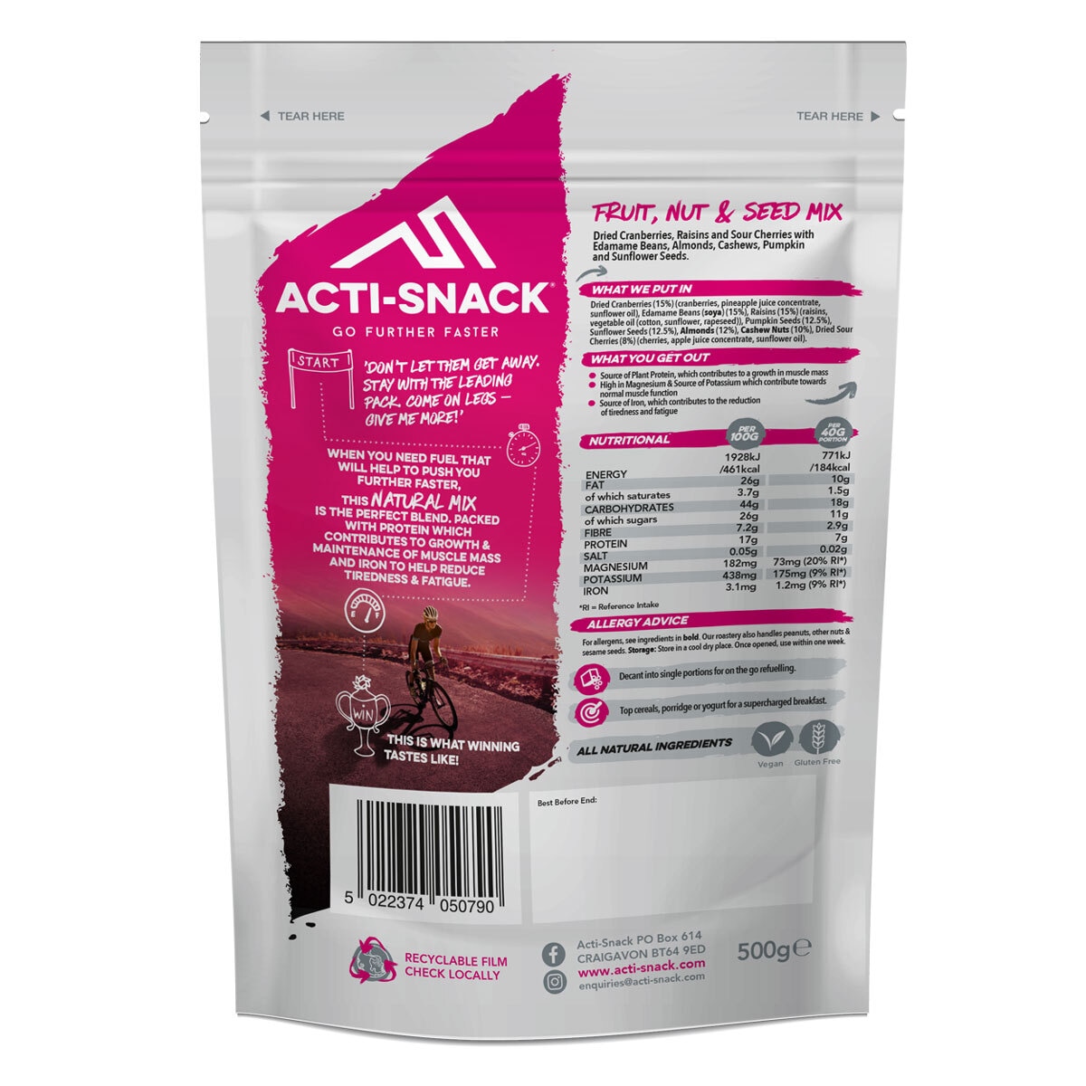 Back of Pack Back of Pack