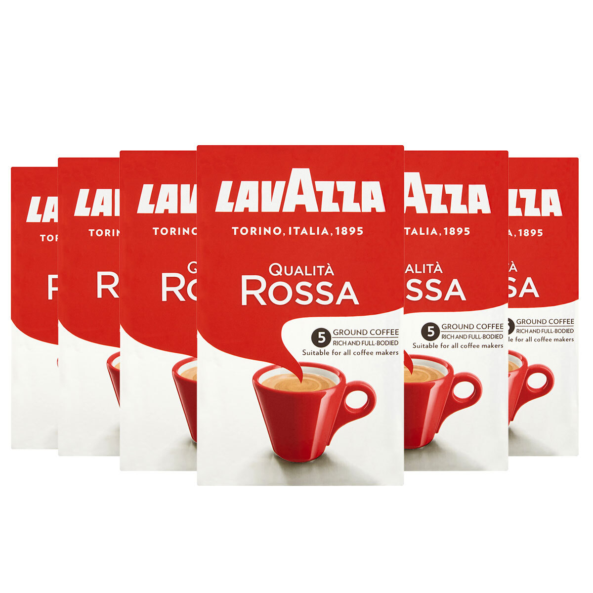 Lavazza Qualita Rossa Ground Coffee, 6 x 500g | Costco UK