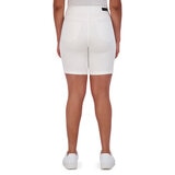 DKNY Ladies Pull On Short in White