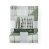 Casual Living Reversible Plush Throw 127 x 177 cm, in Green