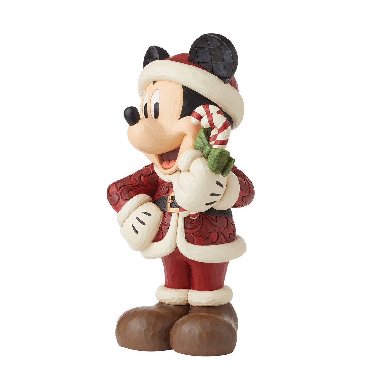 17 Inch Disney Traditional Holiday Mickey hand Painted St