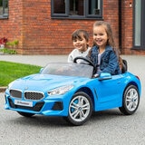 Buy Xootz BMW Z4 12V Electric Ride On Blue Lifestyle Image at Costco.co.uk