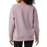 32 Degrees Ladies Sueded Tech Crewneck in Lilac