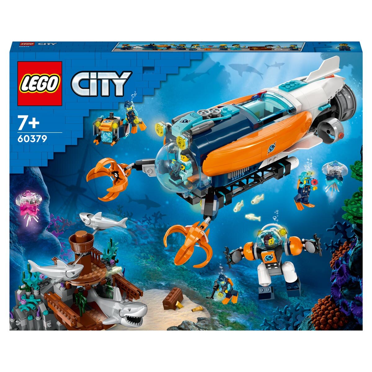 Buy LEGO CIty Deep-Sea Explorer Submarine Box Image at Costco.co.uk